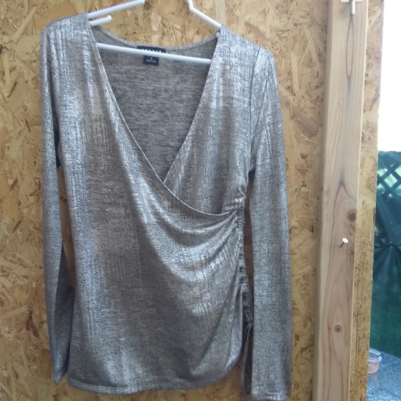 Knit Draped Top - Picture 1 of 3